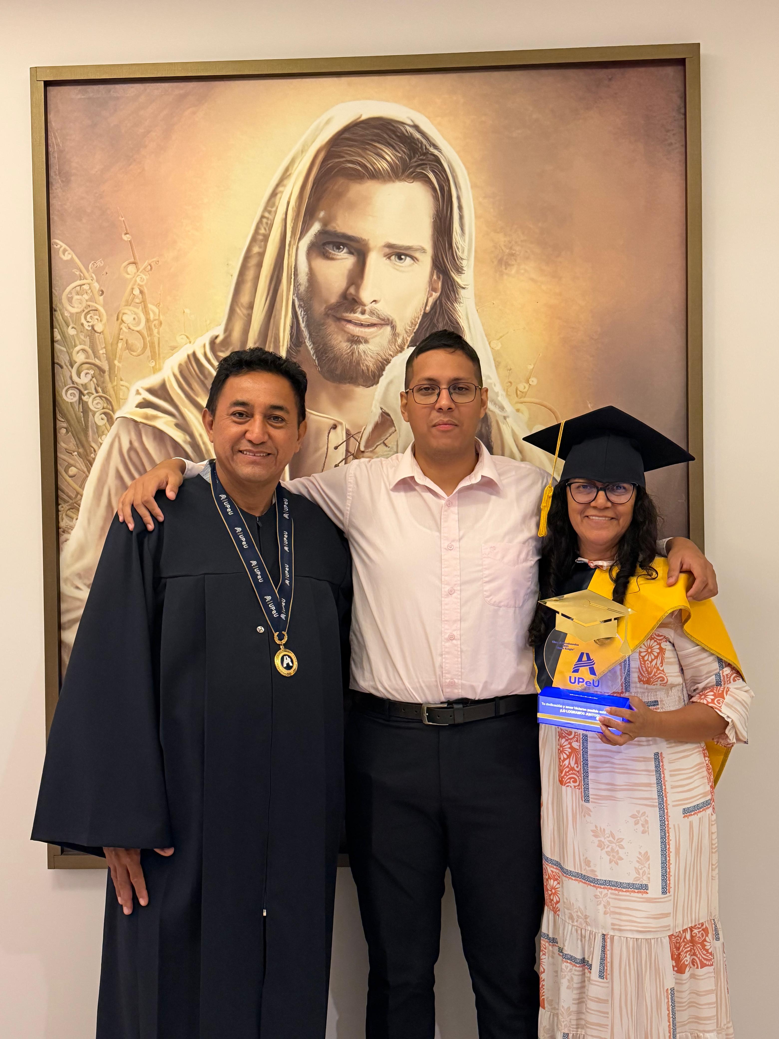 Graduación en familia